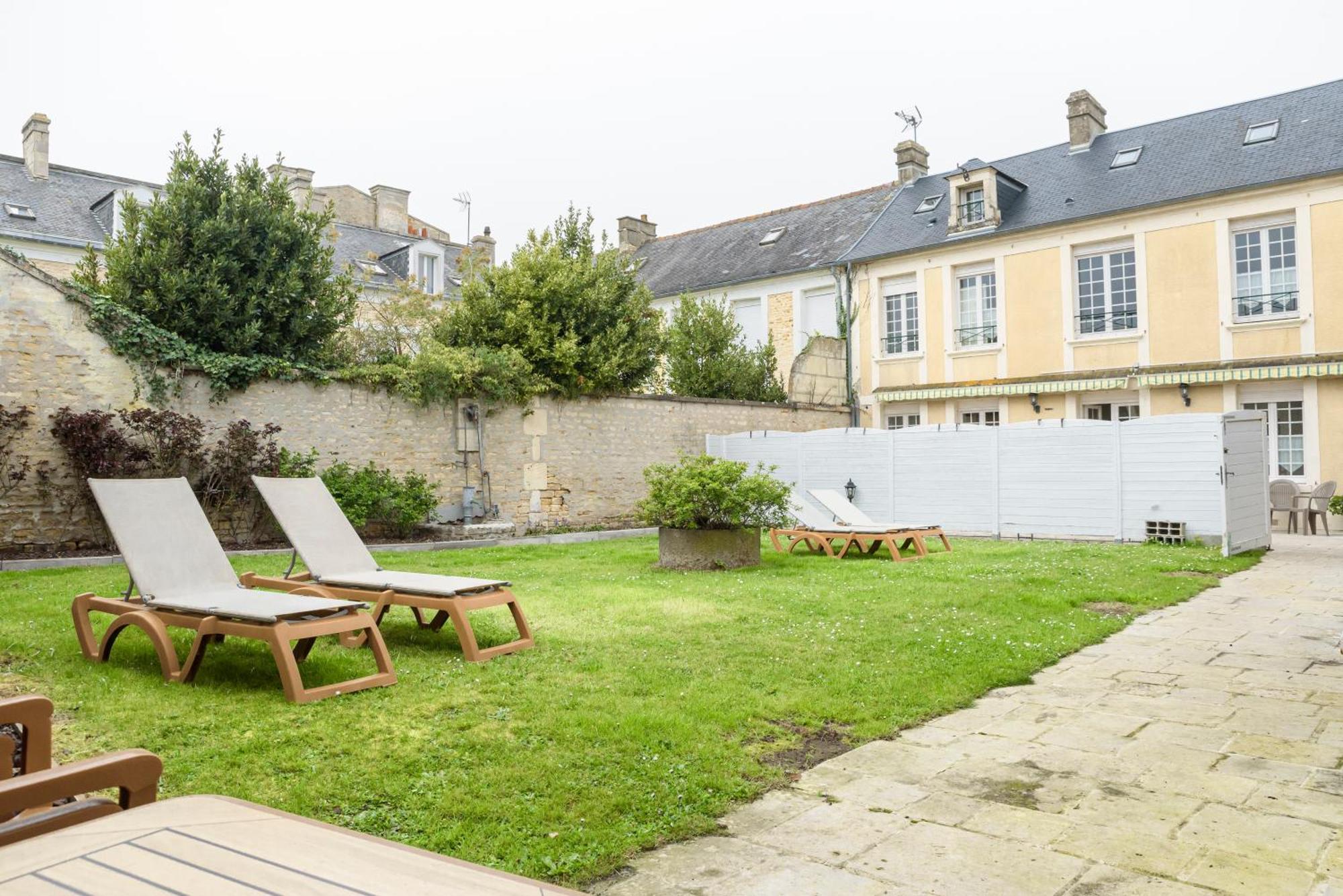 Maison Studios & Appartements Les 4 Vents Luc-sur-Mer Exterior foto